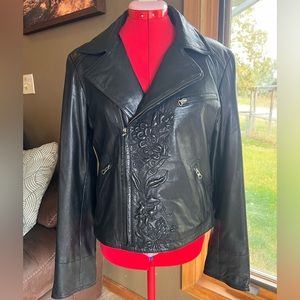 Women’s SCULLY leather jacket size large